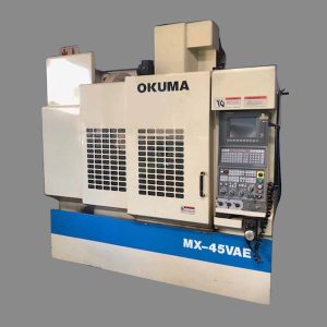 Okuma CNC mill; live tooling; 5-axis capability